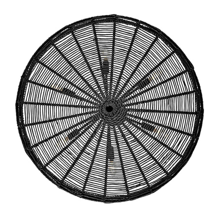 Lampa wisząca Ophelia - 6 źródeł światła - Czarny Quintiesse QN-OPHELIA-6P-BK-BK