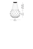 Mesh Ø 80 – phase cut LUCEPLAN D86KT082