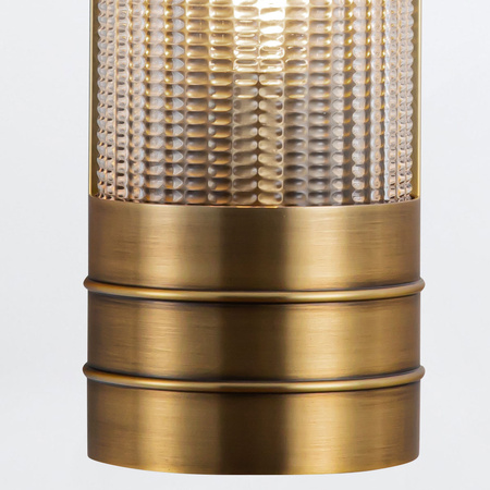 Kinkiet Willard - 2 źródła światła - Vintage mosiądz Quintiesse QN-WILLARD-2WB-VBS-PG