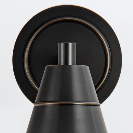 Kinkiet Willard - 1 źródło światła - Miejski brąz Quintiesse QN-WILLARD-1WB-UBZ-PG