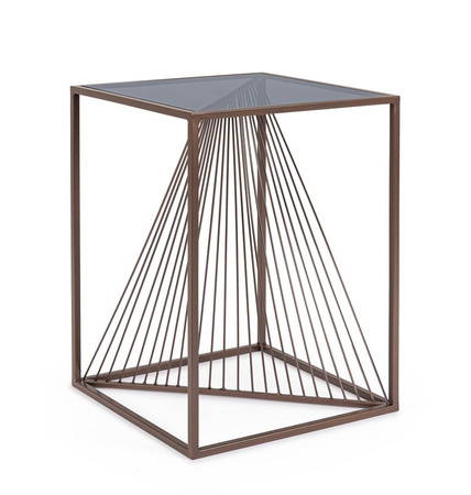 BIZZOTTO stolik kawowy ESPIRAL 40x40