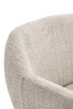 BIZZOTTO krzesło KATI ARM beżowe