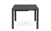 BIZZOTTO stół ogrodowy KIPLIN 149 czarny  / rozkładany