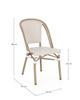 BIZZOTTO krzesło ogrodowe SILVEIRA        beżowe