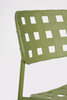 BIZZOTTO krzesło barowe ogrodowe CLOVER   zielone