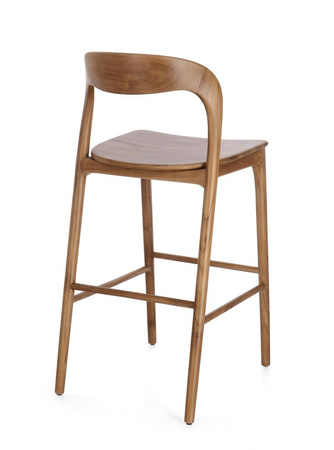 BIZZOTTO krzesło barowe MILEY brązowe