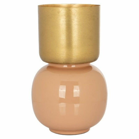 RICHMOND wazon CALLA szczotkowane złoto