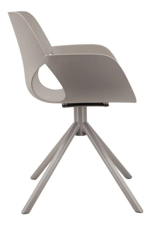 BIZZOTTO krzesło LENNON ARM szare