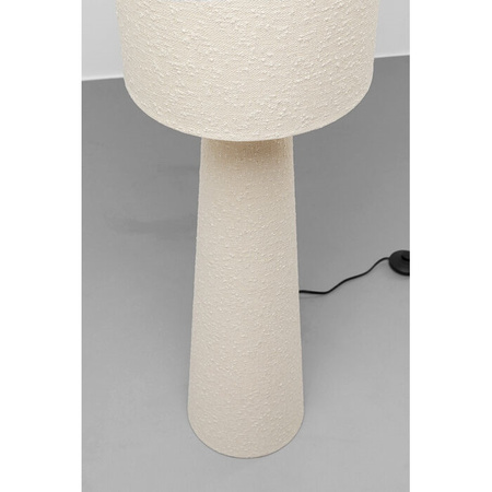 KARE lampa podłogowa MARLEEN BOUCLE 130   cm beżowa