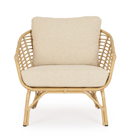 BIZZOTTO fotel ogrodowy MABEL naturalny