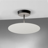 Vibia Flat Lampa Sufitowa LED ze Ściemniaczem, 40cm wys. 20 cm szer., Czarny Szary