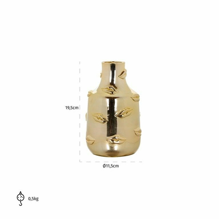 RICHMOND wazon KISSES S złoty