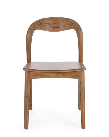 BIZZOTTO krzesło MILEY brązowe