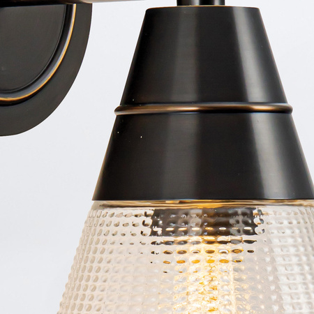 Kinkiet Willard - 1 źródło światła - Miejski brąz Quintiesse QN-WILLARD-1WB-UBZ-PG