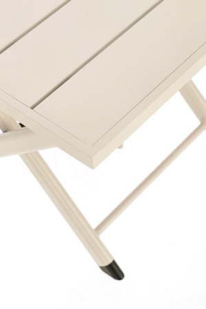 BIZZOTTO stolik ogrodowy TAYLOR beżowy