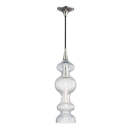 Lampa wisząca Hudson Pomfret 1600-PN-CL