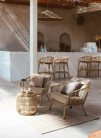 BIZZOTTO fotel ogrodowy MABEL naturalny