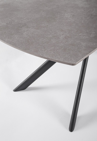 BIZZOTTO stół ogrodowy JOAKIM 160-240     czarny / rozkładany