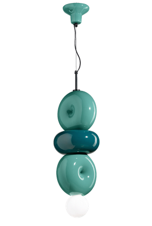 SOSPENSIONE 3 ELEMENTI - PENDANT WITH 3 ELEMENTS BUMBUM Ferroluce C2762-MIX