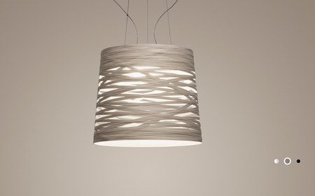 Lampa wisząca Tress Big LED - Biały FOSCARINI