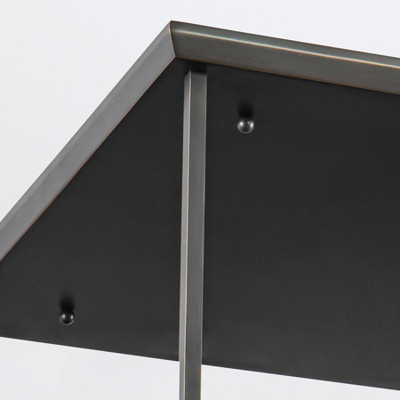 Półplafon Cairo - 4 źródła światła - Miejski brąz Quintiesse QN-CAIRO-SF-UBZ-CR