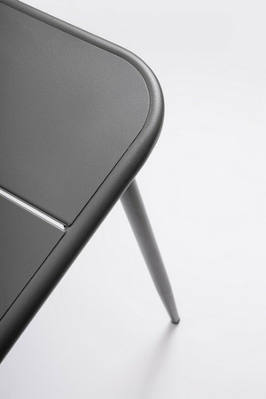 BIZZOTTO stół ogrodowy YARA 140 szary