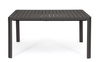 BIZZOTTO stół ogrodowy KIPLIN 149 czarny  / rozkładany