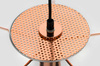 Lampa wisząca SANDRA 20 miedziana - szkło, metal