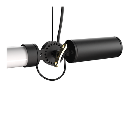 Tonone Mr. Tubes LED Pendant Horizontal Driver on Fixture