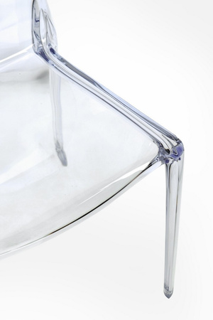 BIZZOTTO krzesło ogrodowe ADELE           transparentne