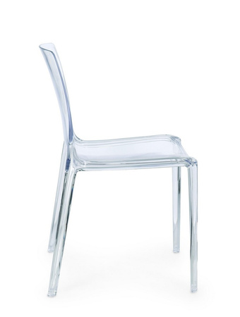 BIZZOTTO krzesło ogrodowe ADELE           transparentne