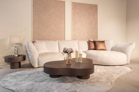 RICHMOND sofa narożna LOYD jasny beż