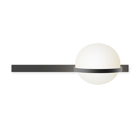 Vibia Palma Lampa Ścienna LED, 1-punktowa, szer. 55, wys. 19, GL 25 cm, Grafitowy Mat