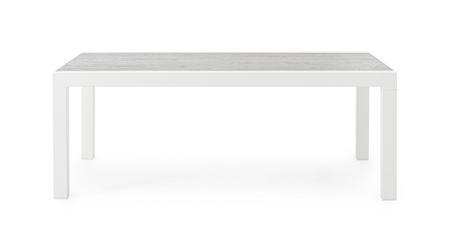 BIZZOTTO stolik ogrodowy KLEDI 120 biały