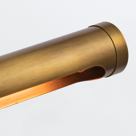 Średnia obrazówka Wynwood - 2 źródła światła - Vintage mosiądz Quintiesse QN-WYNWOOD-PL-M-VBS