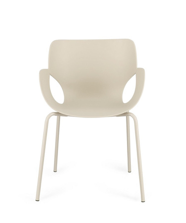 BIZZOTTO krzesło LENNOX ARM beżowe