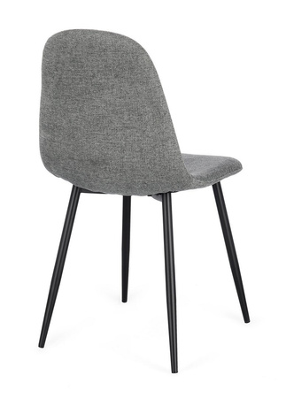 BIZZOTTO krzesło IRELIA czarny / szary