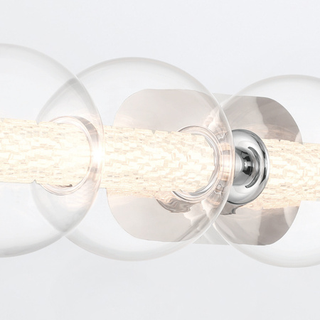 Kinkiet Atomo - 5 źródeł światła - Polerowany chrom Quintiesse Eurofase QN-ATOMO-5W-PC