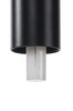 Lampa wisząca FLUSSO 8 czarna
