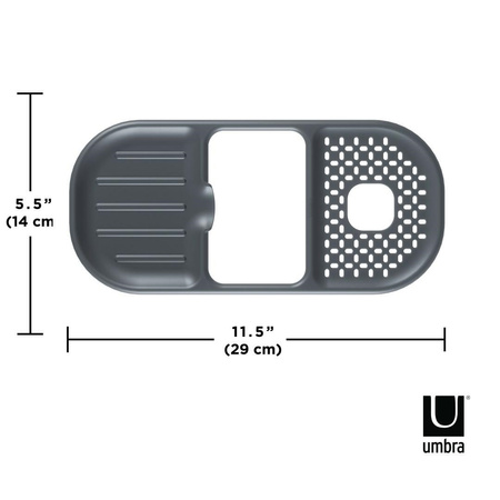 UMBRA organizer do zlewu SLING - szary