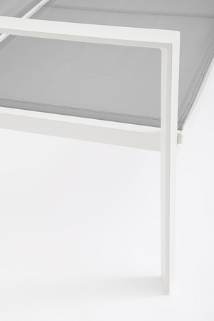 BIZZOTTO zestaw ogrodowy KALLEN biały