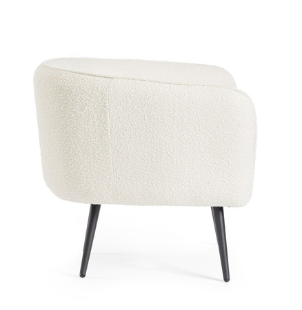 BIZZOTTO fotel AVRIL biały