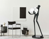 MOOSEE lampa podłogowa HUMAN PREMIUM -    włókno szklane, szkło