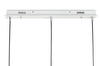 Lampa wisząca CAPRI LINE 3 złota - 180 LED, aluminium, szkło