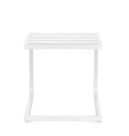 BIZZOTTO stolik ogrodowy TAYLOR 40 biały