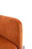 KARE krzesło ALEXIA Velvet pomarańczowe
