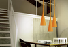 Lampa wisząca Uto - Pomarańczowy FOSCARINI
