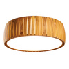 Plafon Barrel Brązowy, Drewno Quintiesse Accord QN-BARREL-F-LED-50-TEAK