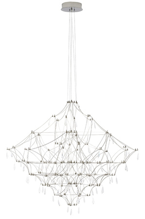 MOOSEE lampa wisząca CONSTELATION 77 -    LED, stal szczotkowana