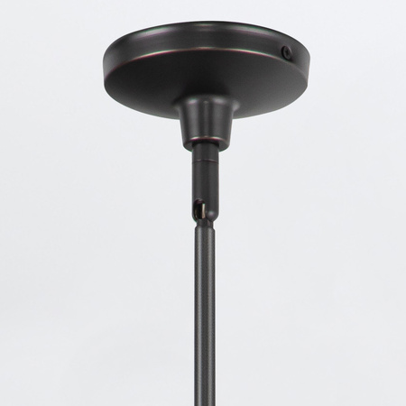 Lampa wisząca Palmetto - 1 źródło światła - Miejski brąz Quintiesse QN-PALMETTO-P-M-UBZ